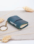 Mini Leather Planner Keychain