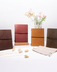 Refillable Leather Notebook Cover