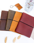 Refillable Leather Notebook Cover