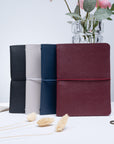 Refillable Leather Notebook Cover