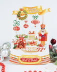 Happy Holidays Postcard - Snow Globe