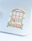 Beautiful handmade Cozy Desk Vinyl Sticker stationery - created by LETTOOn