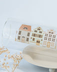 Beautiful handmade Cozy Houses Vinyl Sticker stationery - created by LETTOOn