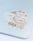 Beautiful handmade Love Writing Vinyl Sticker stationery - created by LETTOOn