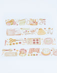 Beautiful handmade Lovely Knitting & Crochet Washi Tape stationery - created by LETTOOn