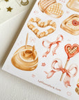 Premium Handmade Sticker Sheet
Chocolate Lover 105mm x 148mm - a sheet on the table
