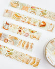 Premium Handmade Washi Tape Cozy Aesthetic 15mm x 10m - a washi tape on the table