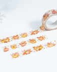 Beautiful handmade Sweet Pumpkin Washi Tape stationery - created by LETTOOn