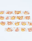 Beautiful handmade Sweet Pumpkin Washi Tape stationery - created by LETTOOn