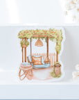 Beautiful handmade Swinging Chair Vinyl Sticker stationery - created by LETTOOn