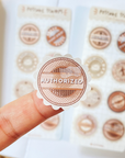 Beautiful handmade Postage Stamps stationery - created by LETTOOn