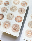 Beautiful handmade Postage Stamps stationery - created by LETTOOn