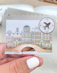 Beautiful handmade Amsterdam Stamp stationery - created by LETTOOn