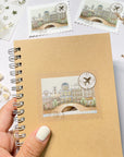 Beautiful handmade Amsterdam Stamp stationery - created by LETTOOn