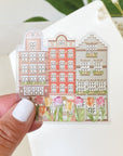 Beautiful handmade Amsterdam Tulip stationery - created by LETTOOn