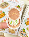 Beautiful handmade Asian Food stationery - created by LETTOOn