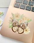 Beautiful handmade Botanical Butterfly stationery - created by LETTOOn