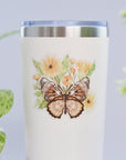 Beautiful handmade Botanical Butterfly stationery - created by LETTOOn