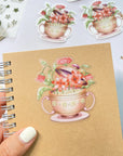 Beautiful handmade Botanical Noodles stationery - created by LETTOOn