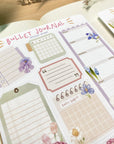 Beautiful handmade Bullet Journal Essentials stationery - created by LETTOOn
