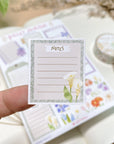Beautiful handmade Bullet Journal Essentials stationery - created by LETTOOn