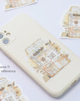 Beautiful handmade Cafe 'O Clock stationery - created by LETTOOn