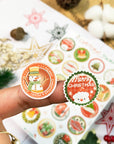 Beautiful handmade Christmas Stamps stationery - created by LETTOOn