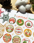 Beautiful handmade Christmas Stamps stationery - created by LETTOOn
