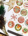 Beautiful handmade Christmas Stamps stationery - created by LETTOOn