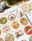 Beautiful handmade Christmas Stamps stationery - created by LETTOOn