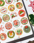 Beautiful handmade Christmas Stamps stationery - created by LETTOOn