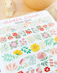 Beautiful handmade Colourful Flower Washi Tape stationery - created by LETTOOn