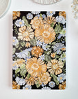Beautiful handmade Dot Grid Notebook - Dark Botanical (Pre-Order) stationery - created by LETTOOn