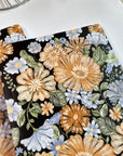 Beautiful handmade Dot Grid Notebook - Dark Botanical (Pre-Order) stationery - created by LETTOOn