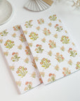Beautiful handmade Dot Grid Notebook - Meadow (Pre-Order) stationery - created by LETTOOn