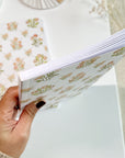 Beautiful handmade Dot Grid Notebook - Meadow (Pre-Order) stationery - created by LETTOOn