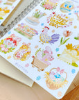 Beautiful handmade Easter Bunny stationery - created by LETTOOn