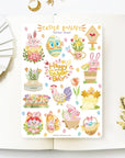 Beautiful handmade Easter Bunny stationery - created by LETTOOn