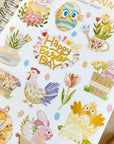 Beautiful handmade Easter Bunny stationery - created by LETTOOn