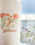 Beautiful handmade Floral Book stationery - created by LETTOOn