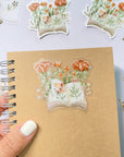 Beautiful handmade Floral Book stationery - created by LETTOOn