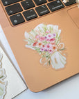 Beautiful handmade Flower Bouquet stationery - created by LETTOOn