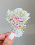 Beautiful handmade Flower Bouquet stationery - created by LETTOOn