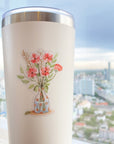 Beautiful handmade Flower Vase stationery - created by LETTOOn