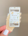 Beautiful handmade Focus On The Good stationery - created by LETTOOn