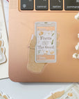 Beautiful handmade Focus On The Good stationery - created by LETTOOn