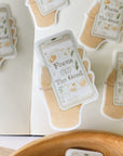 Beautiful handmade Focus On The Good stationery - created by LETTOOn