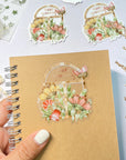 Beautiful handmade Keep Growing stationery - created by LETTOOn