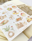Beautiful handmade Kitchen Vibes stationery - created by LETTOOn