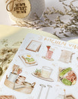 Beautiful handmade Kitchen Vibes stationery - created by LETTOOn